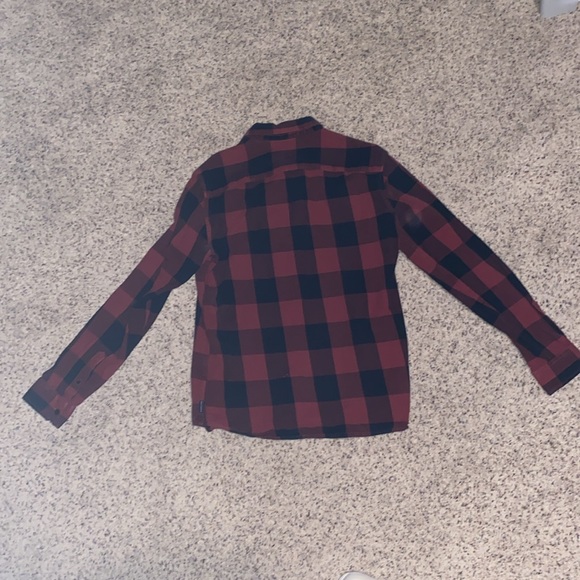 Armani Exchange Check Long-Sleeved Dress Shirt - Picture 8 of 10